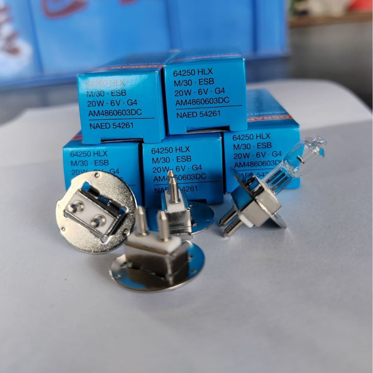 64250HLX PG22 Bulb 6V20W G4 Bulb Medical Bulb Instrument Bulb Equipment Bulb