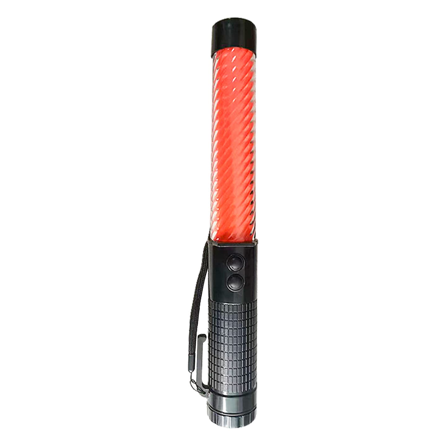 Rechargeable Traffic Command Baton with Whistle, Magnetic Base, Glass Breaker, Glow Indicator Stick, Steady Warning Signal Light