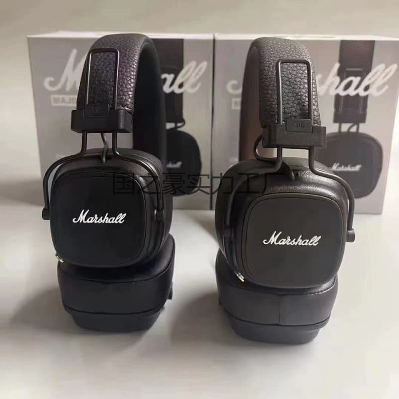 Head-Mounted Wireless Bluetooth Headphones Suitable for Marshall Major IV 4th Generation with Heavy Bass