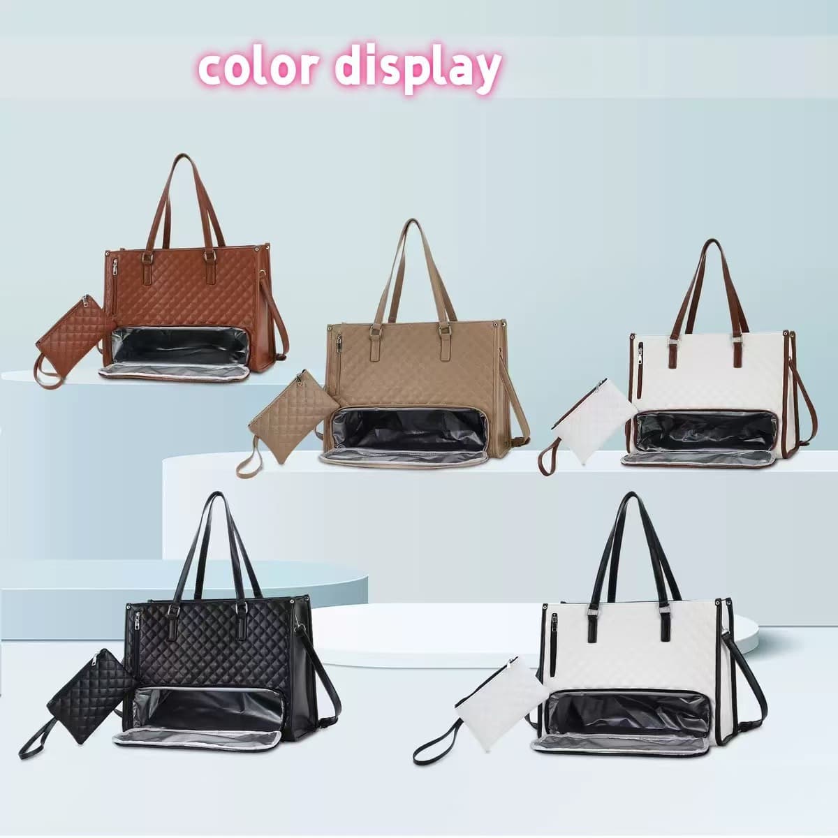 Cross-border new product Teilige Lunch-Tragetasche women's insulated lunch box women's cross-body computer bag