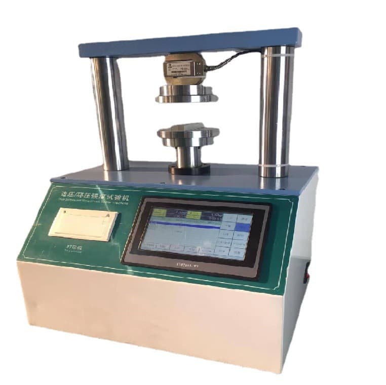Carton/Paper Edge Crush/Ring Crush Strength Tester, Intelligent Paperboard Compression Strength Tester, Bulk Wholesale