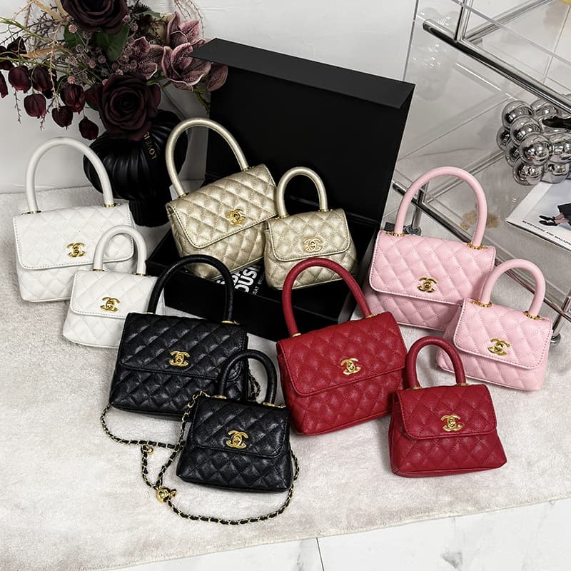 Small Fragrance Style Light Luxury Diamond Quilted Handbag European and American Classic Chain Shoulder Bag Fashionable Versatile Elegant Commuter Crossbody Bag