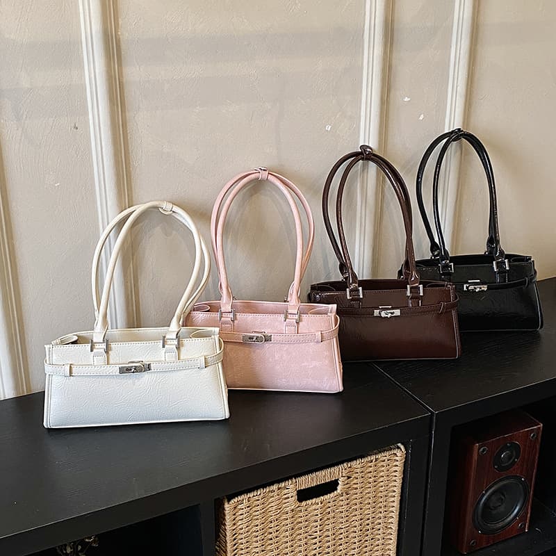 Korean retro armpit large capacity trendy women's bag 2026 spring new fashion niche simple shoulder bag for women