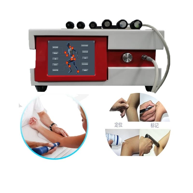 Extracorporeal Pneumatic Shock Wave Fractional Shockwave Ballistic Massage Therapy Device