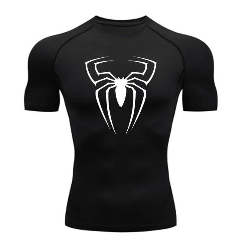 Cross-border 2025 Hot Selling Marvel Movie Series Quick-Dry Sports T-Shirt 3D Digital Print Breathable Moisture-Wicking T-Shirt