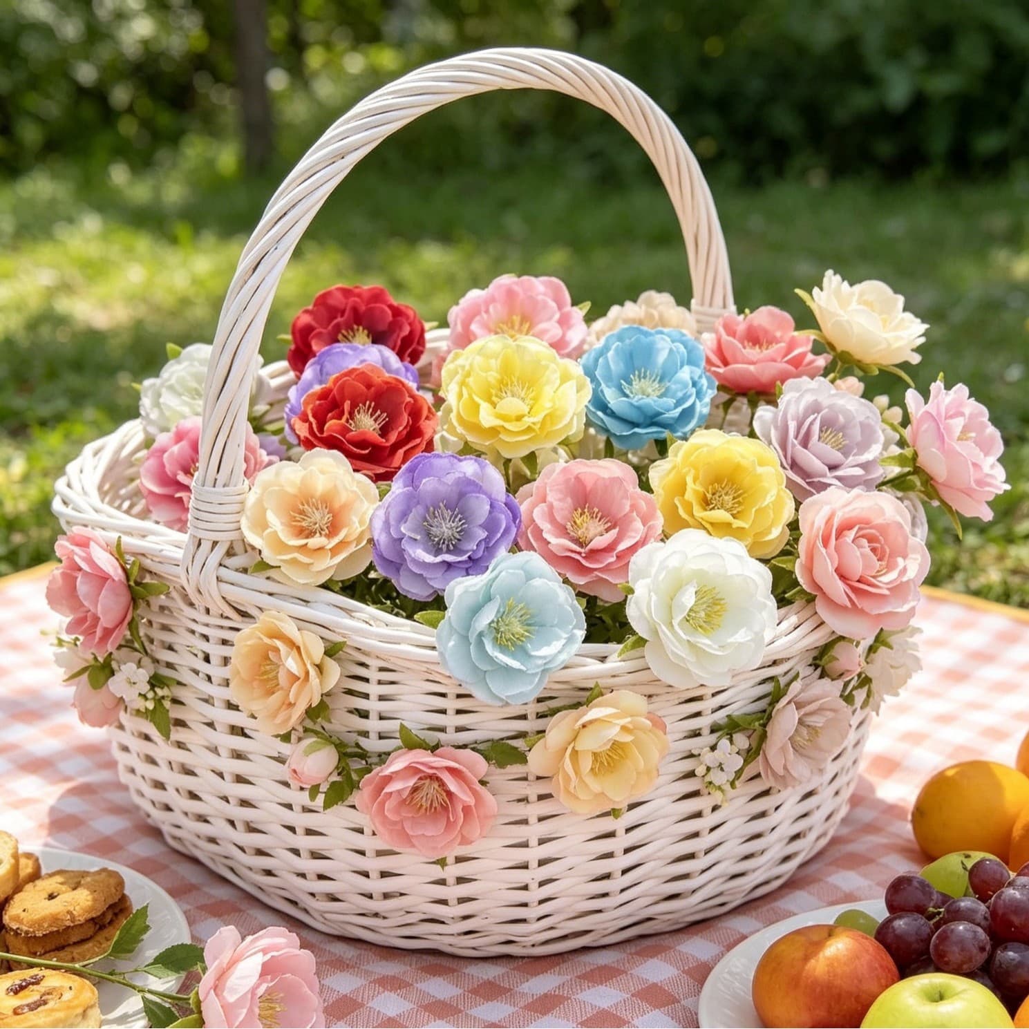 Handmade Artificial Tea Rose Small Rose Wrist Corsage Accessories Bride Flower Crown Making Flowers Wholesale