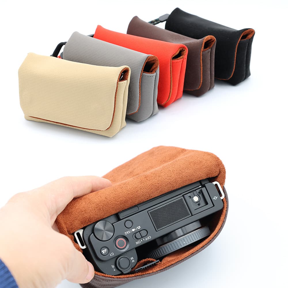 Backpacker BBK-M12M Camera Storage Bag for ZV1 ZVE10 LX10 RX100 GR3 Card Camera Digital