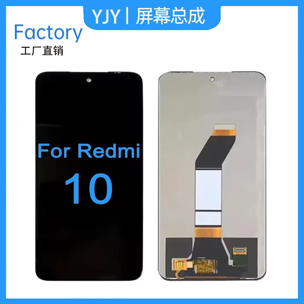 Compatible with Redmi 10 Phone Screen Assembly Redmi 10 Touch Screen with LCD Display Original Replacement