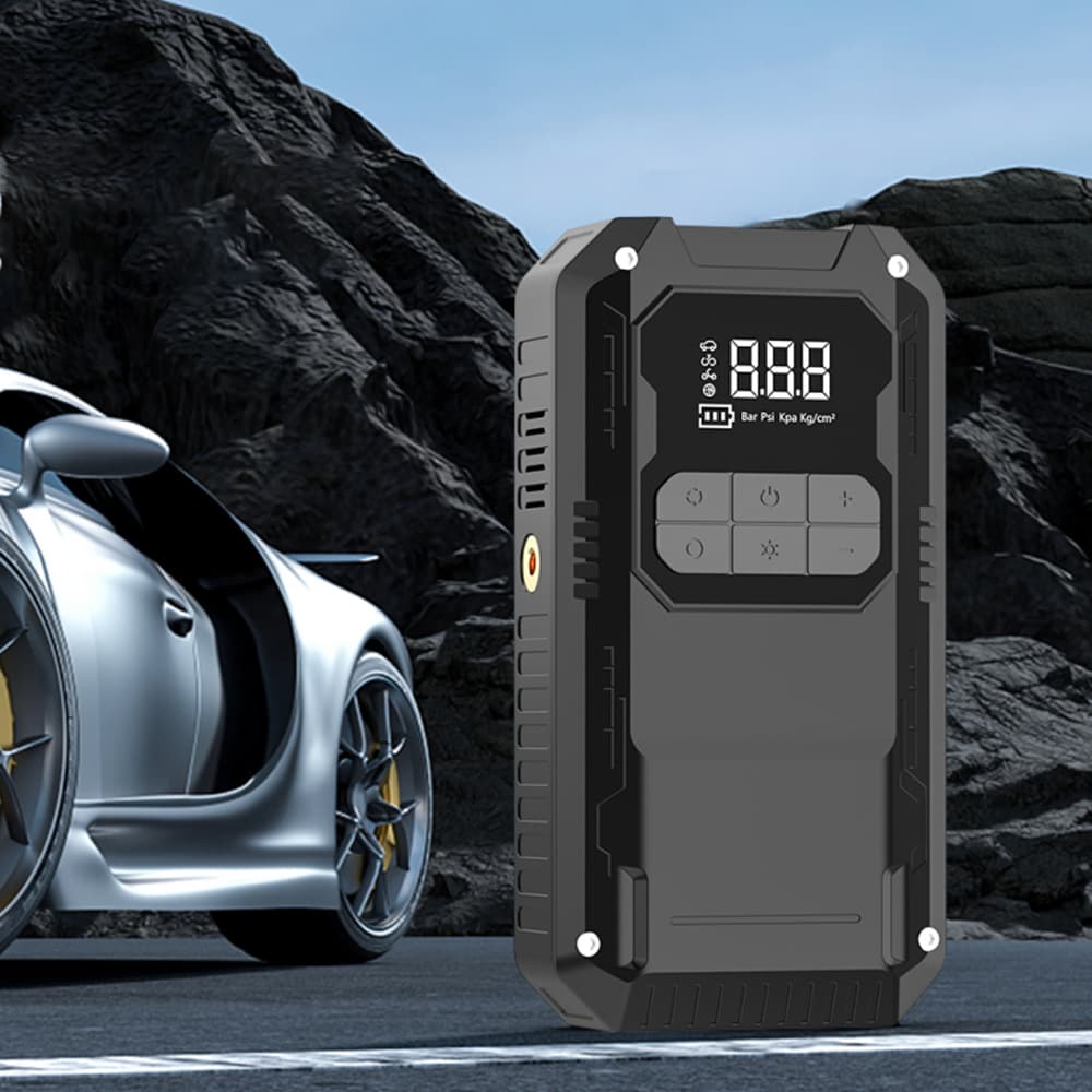 Wholesale Portable Wireless Car Tire Inflator Mini Electric Handheld Air Compressor Inflator Pump Starter