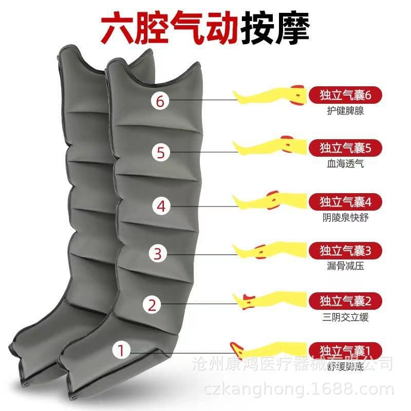 Manufacturer Wholesale Air Wave Pressure Massager Leg Massager Edema Hemiplegia Amputation Thrombosis Limb Numbness Compression