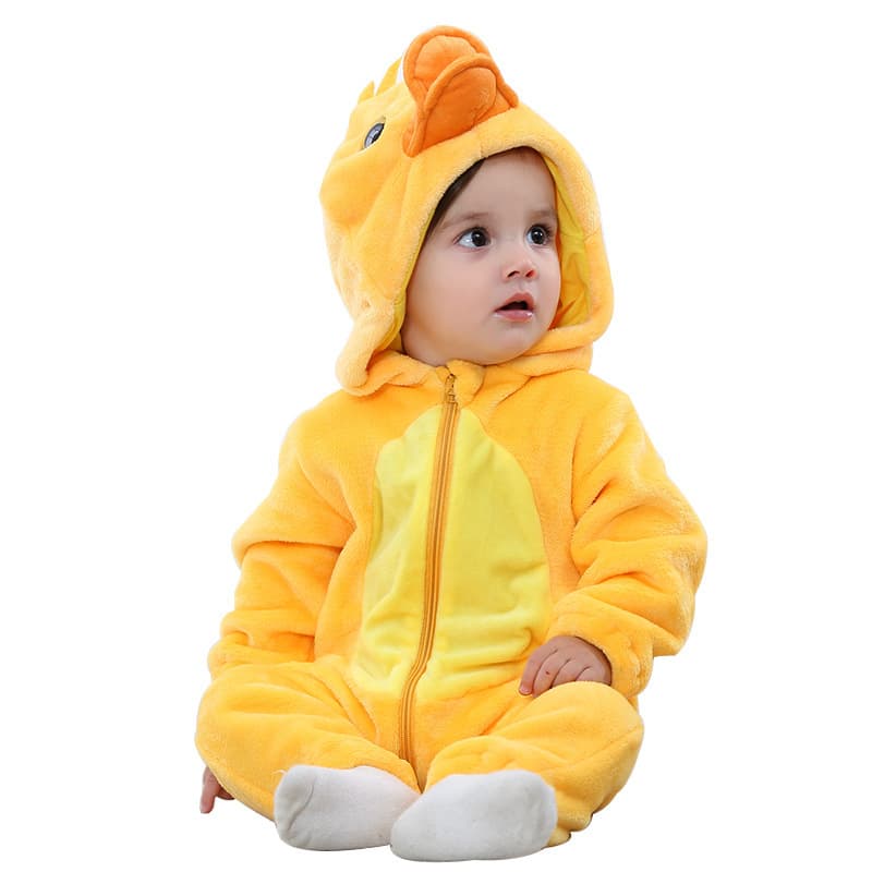 New Baby Onesie Infant Class A Flannel Romper Kids Performance Costume Cross-border Children's Flannel Romper