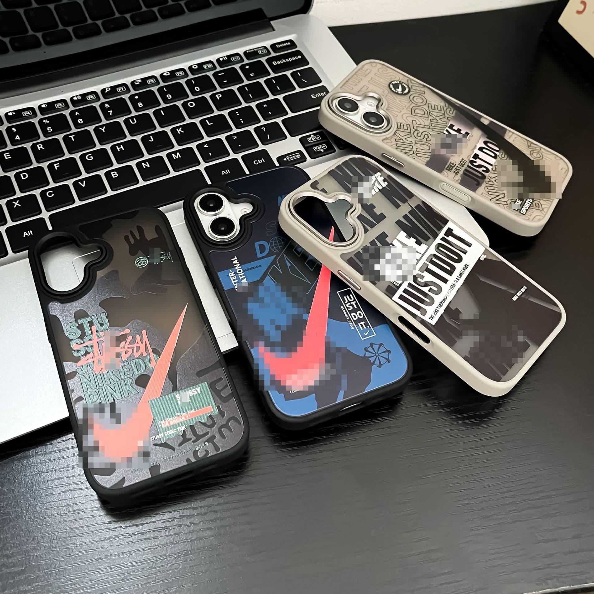 Compatible with Apple 16 PROMAX Trendy Hook Phone Case for iPhone 15 PROMAX Frosted Shell 14 Anti-Drop 17