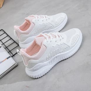 Korean Style Thick Sole Heightening White Shoes Women 2021 New Trendy Sneakers Women's Casual Shoes Running Shoes Summer