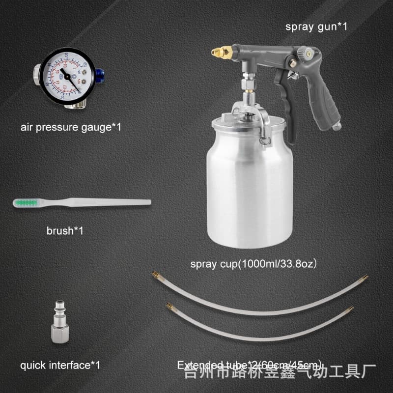 Automotive Chassis Undercoating Glue Spray Gun DO-15 Pneumatic Anti-rust Gun Paint Glue PS-4 Handheld Particle Spray Gun