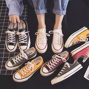 2024 New Muji Converse 1970s Canvas Shoes Putian Shoes Women's Niche Casual Shoes Couple Men's Board Shoes