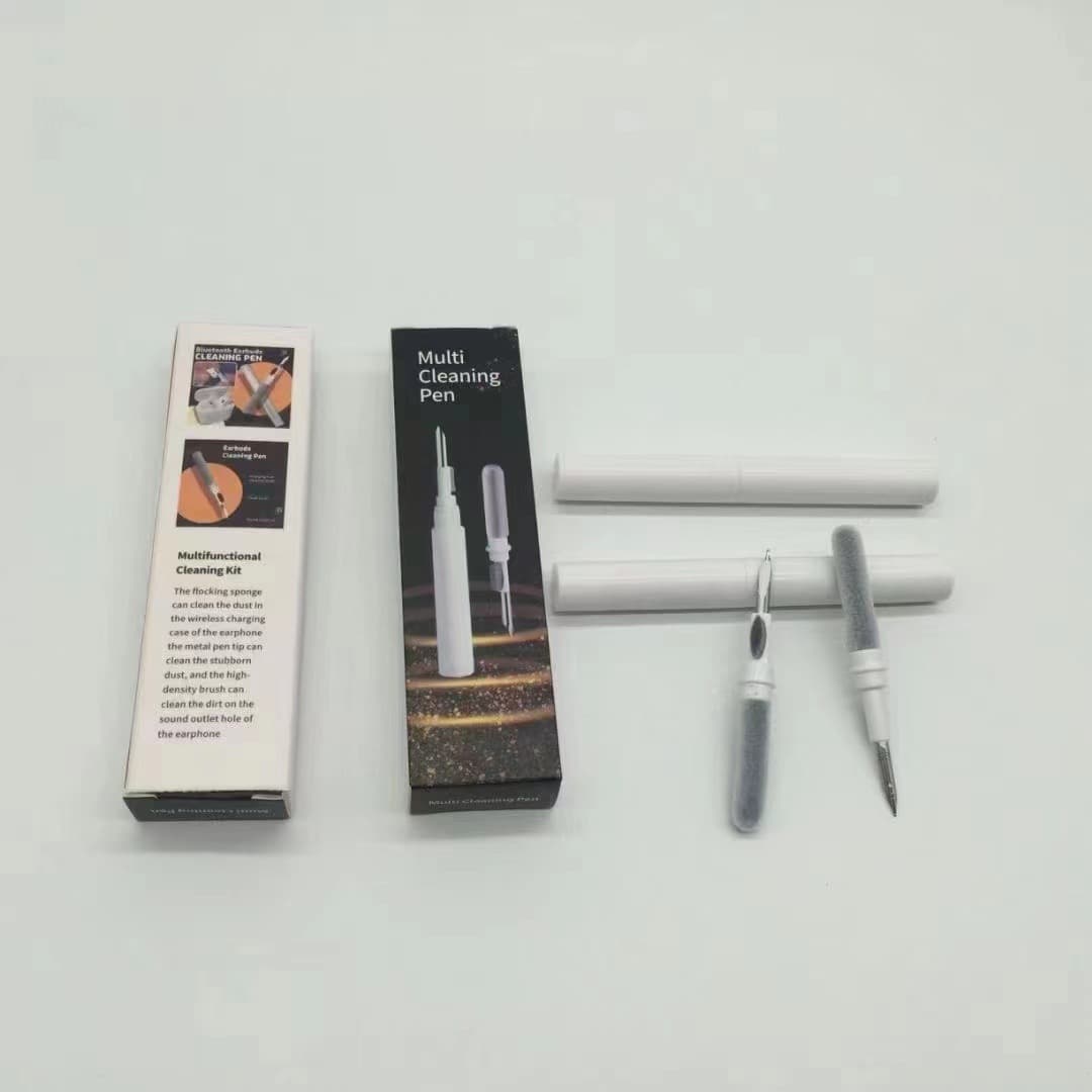 Multi-functional 3-in-1 Bluetooth Earphone Cleaning Pen, Mobile Phone and Laptop Cleaning Brush, Bluetooth Earphone Cleaning Pen