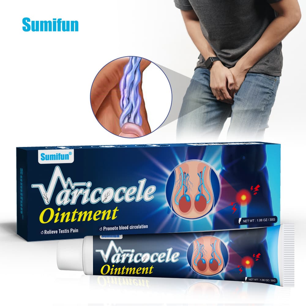 Sumifun Cross-border Plaster Varicocele Relief Health Cream Meridian Activating Health Cream Vein Dilation Cream K10184