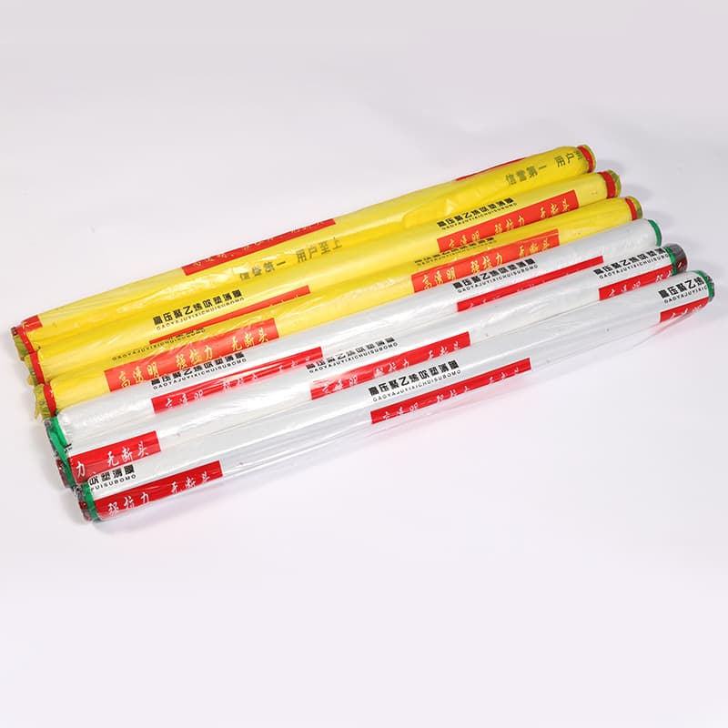Wholesale engineering film for concrete curing, ground cover film, construction site plastic sheeting, engineering protective film, building membrane