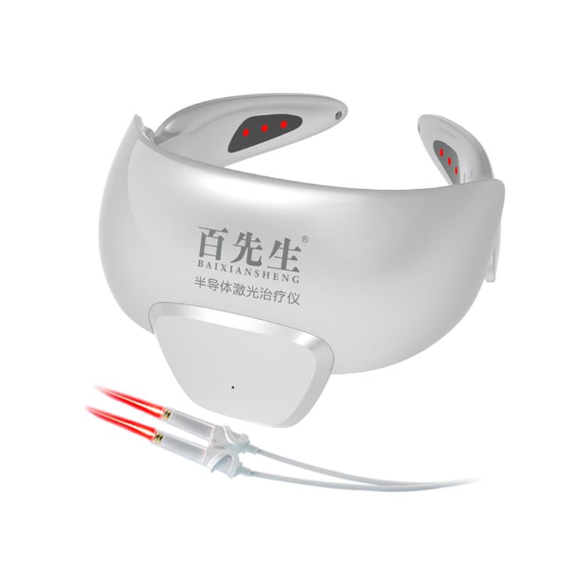 Wuti Tongtai Mr. Bai Semiconductor Laser Therapy Physical Therapy Instrument - Silver