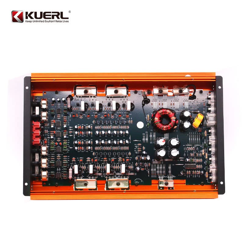 Factory Wholesale 4-Channel Power Amplifier 4*80W Car Audio Upgrade 9800 Four-Channel Car Amplifier