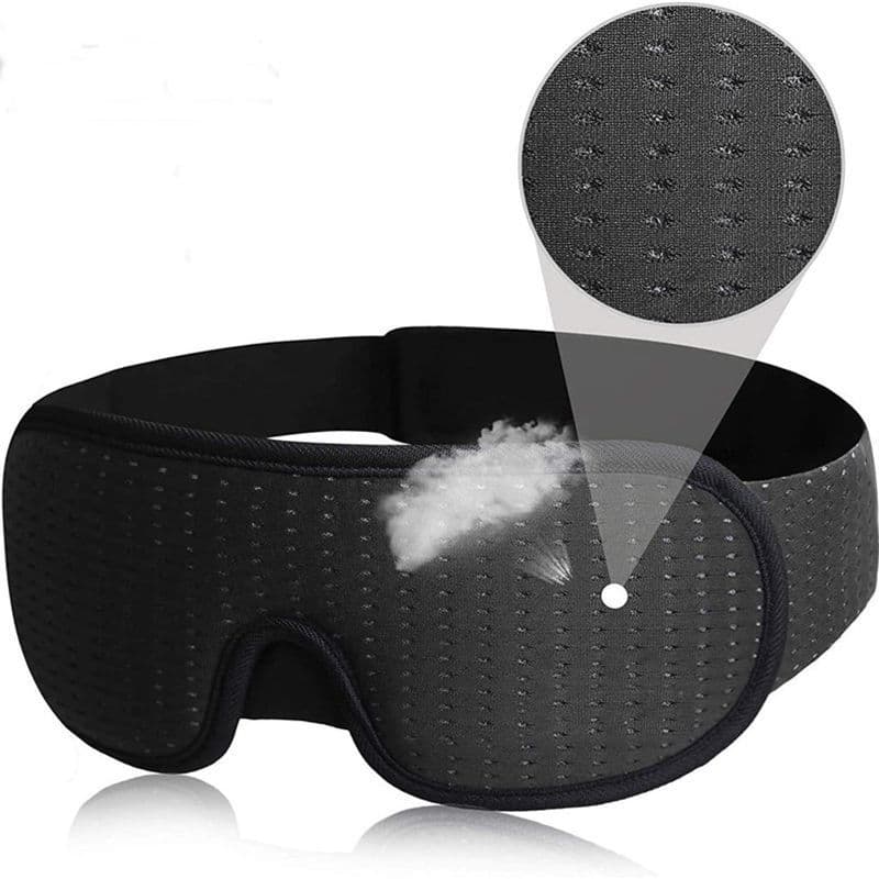Amazon-sold cross-border summer sleep eye mask, 3D stereoscopic eye protection, breathable, personalized summer light blocking.