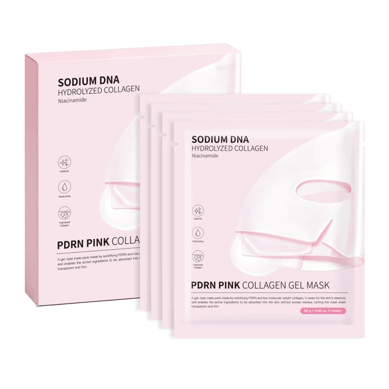 PDRN Pink Collagen Gel Mask Split Sheet Mask