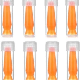 8 Pack Scleral Lens Inserter Tool Ventless Contact Lens Holder for Hard Contact Lenses