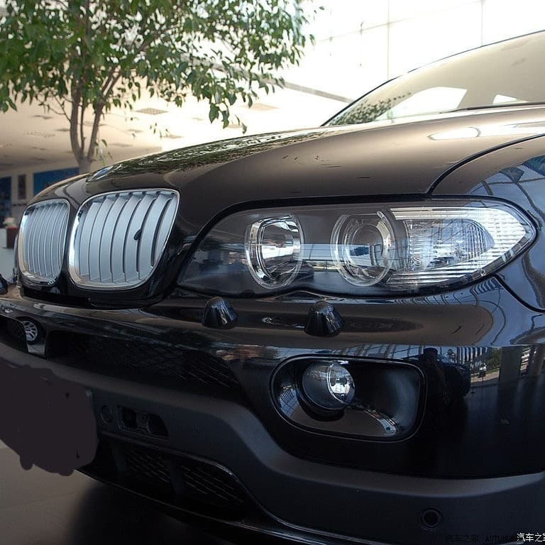 Compatible with BMW X5 Headlight Lens 04-07 Late Model E53 Front Headlight Lens Acrylic Glass Lens Cover