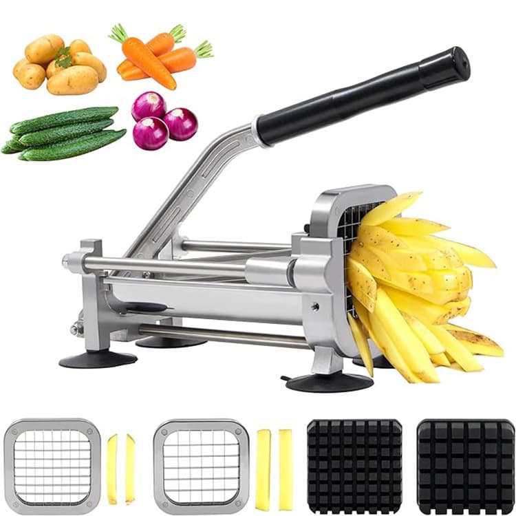 Manual potato slicer, French fries shredder, slicer, fruit radish slicer, household restaurant shredder