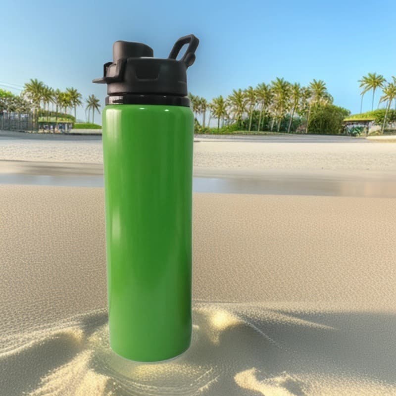 Aluminum Sports Water Bottle - Aluminum Water Bottle, Aluminum Cup, Aluminum Bottle, Cup, Outdoor Water Bottle, Single Layer Cold Water Bottle, Bottle