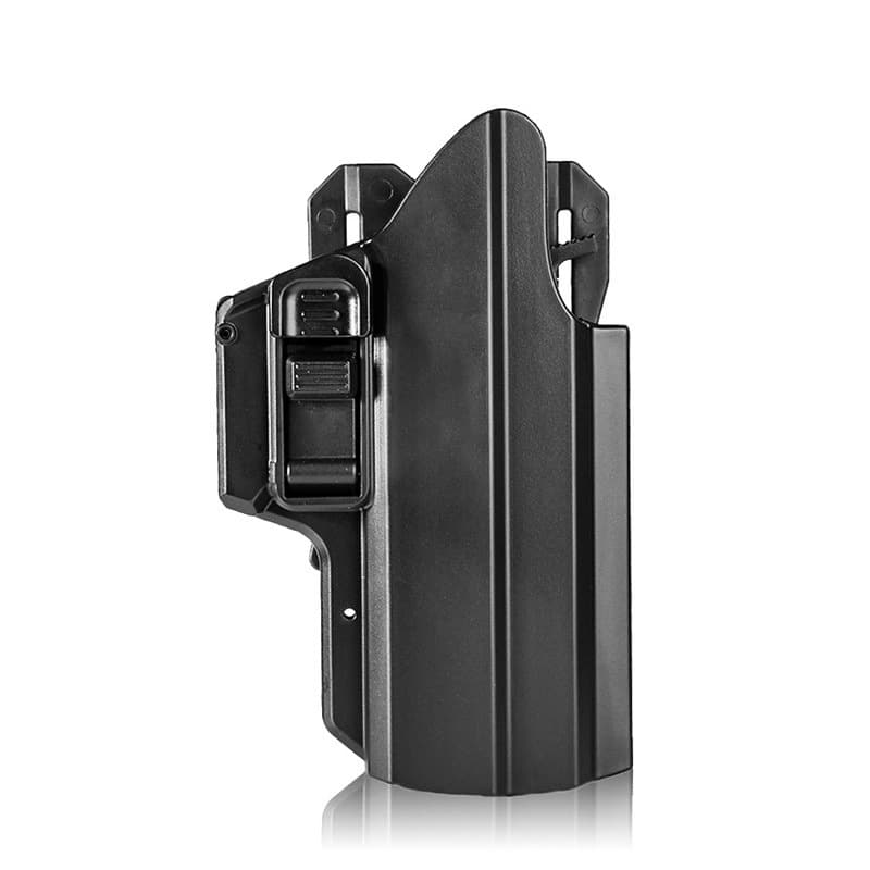 Foreign Plastic Steel 360-Degree Rotating IPSC Holster Leggings, No Waist Sinking, Tactical Quick Draw Competition Holster Manufacturers