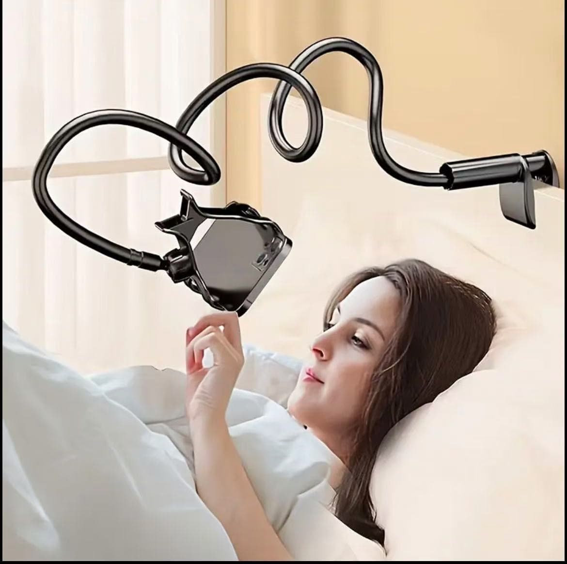 Cross-border universal support frame, live streaming clip, buckle, lazy phone holder, phone stand, tablet clip, bedside tabletop