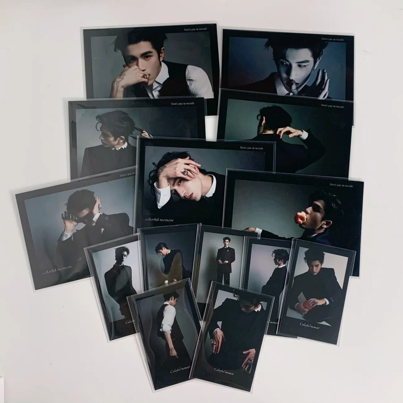 Zhang Linghe and Murong Qingyi 5-inch Wide-Format Instant Photo Style Celebrity Merchandise Fan Support Gift High-Appeal Star-Chasing