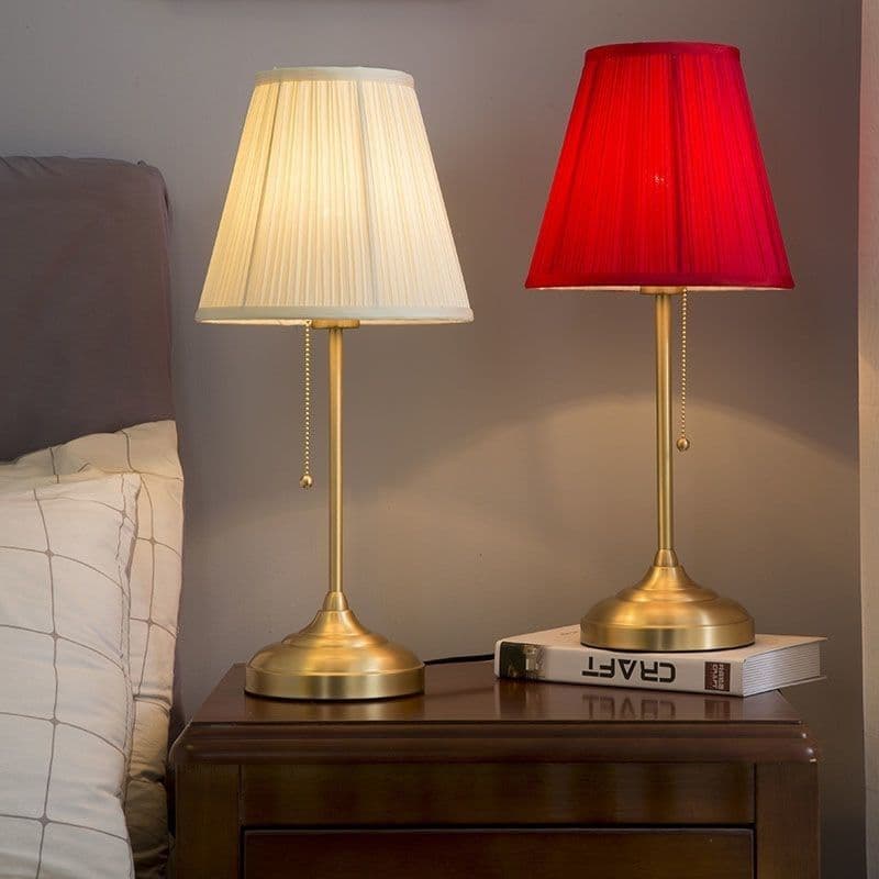 Nordic Bedside Small Table Lamp, Study LED Light in Simple Modern Warm Romantic Style, Wedding Room Wire Lamp (Wholesale)