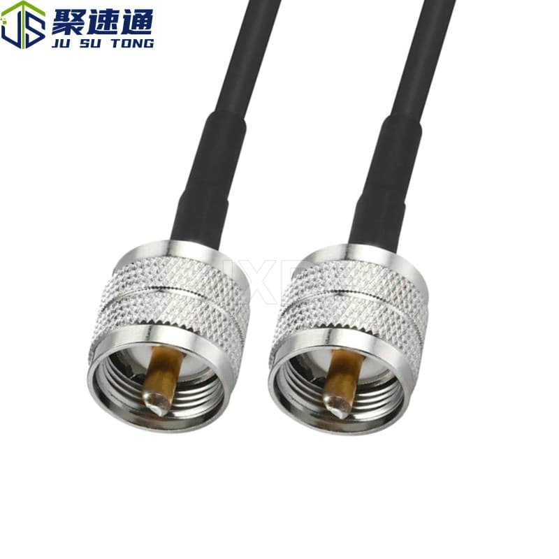 RG58 Coaxial Cable UHF PL259 Male to Male Cable Low Loss CB Wireless Cable Antenna Analysis Test