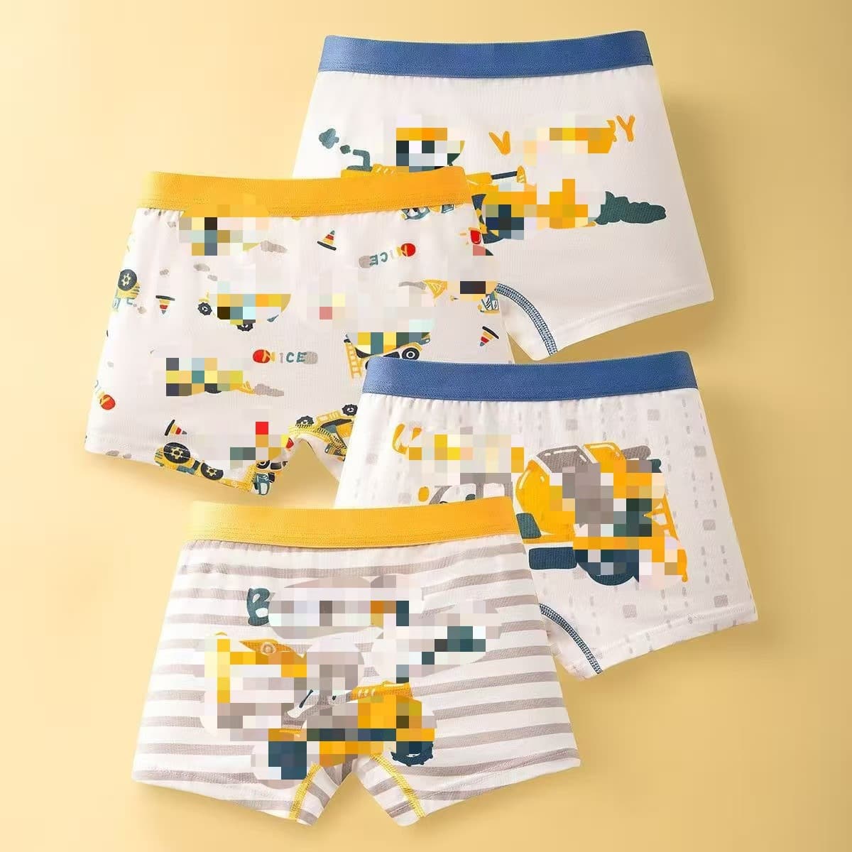 New A-Class Combed Cotton Boys' Underwear Pure Cotton Kids' Briefs Boxer Shorts Children's Shorts