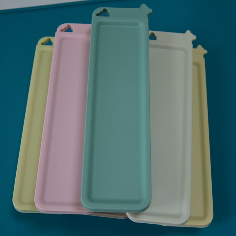 Korean infant silicone food supplement box, anti-odor, easy to release, ice tray, food-grade silicone freezer box, mother and baby supplies