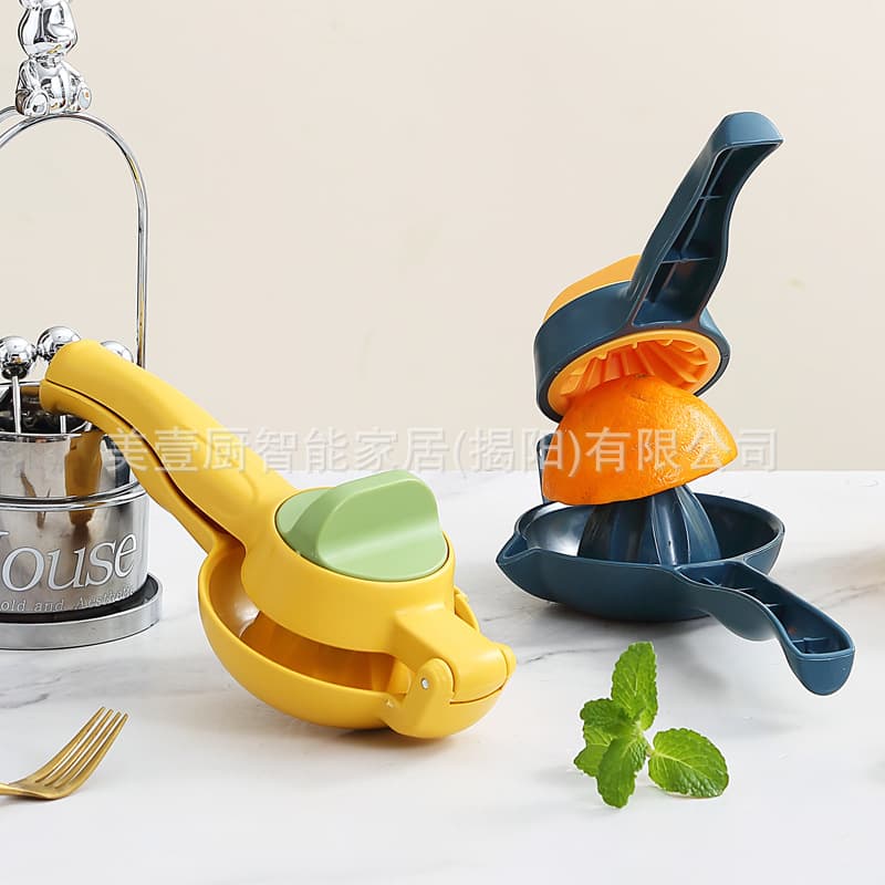 New lemon juicer press, multifunctional manual lemon squeezer, household fruit juice extractor