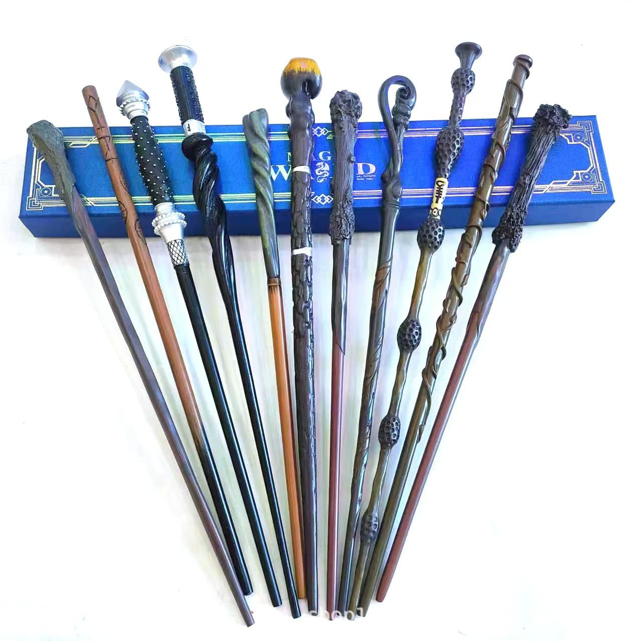 Harry Potter Classic Version Magic Wand Hermione Magic Wand Christmas Magic Wand Non-Luminous 29 Types Gift Box Set