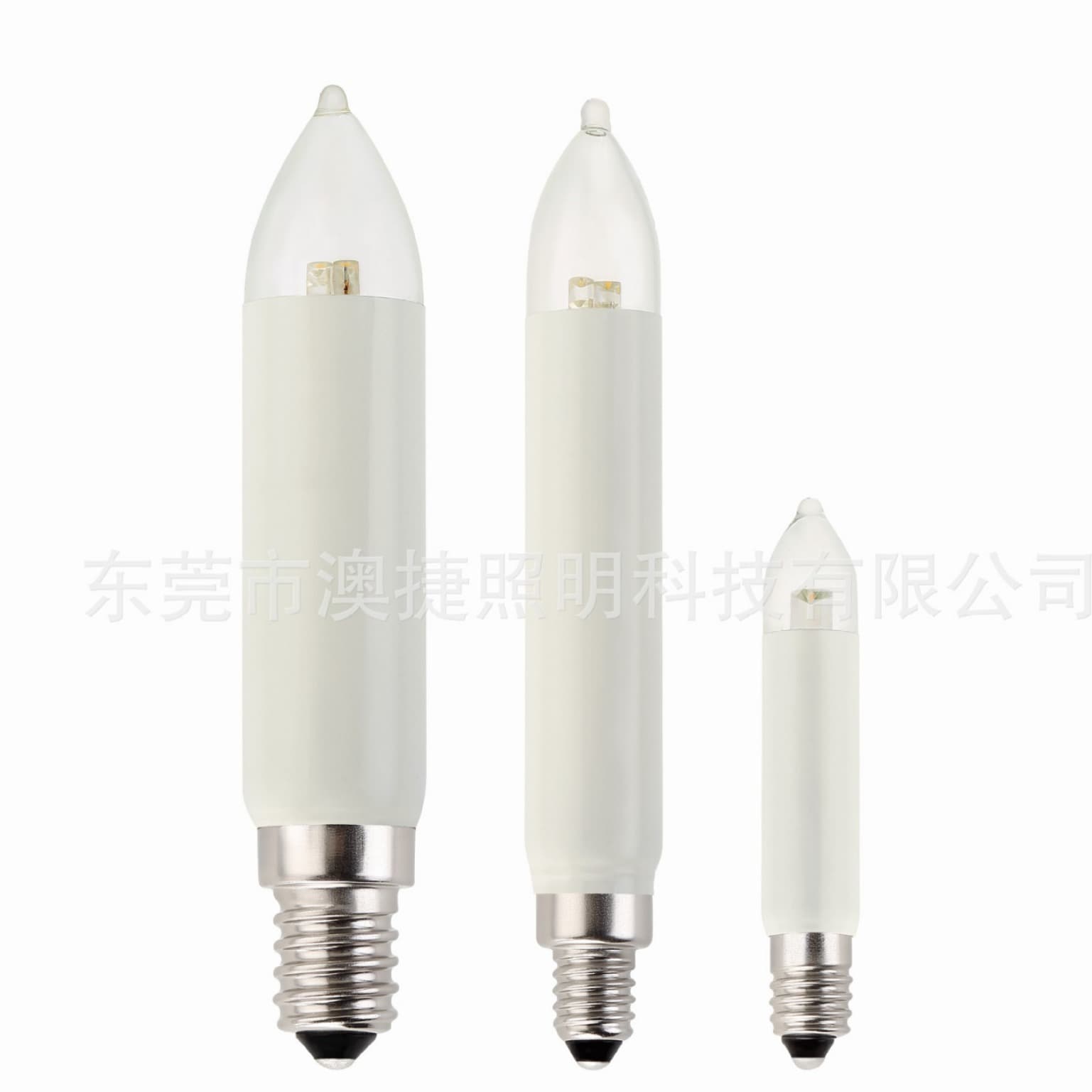 Factory direct T10/T15/T20 4LED rubber sleeve type candle bulb tall bulb
