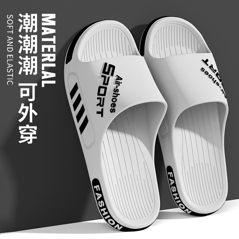 2025 New Men's Sandals, Summer Outdoor Sports Trendy Wear-Resistant Thick-Sole Anti-Slip Home Slippers