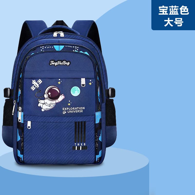 Cross-border foreign trade primary school backpacks for boys in grades 1, 2, 3 to 6, children's backpacks to reduce burden, backpacks wholesale