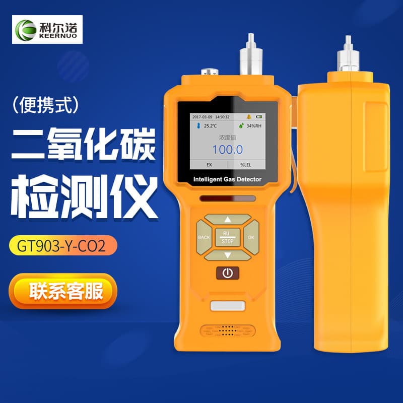 KeErNuo GT903-Y-CO2 Carbon Dioxide Detector, Portable Gas Detector