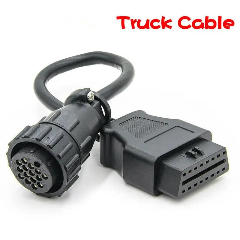 16pin SCANIA to OBD2 16pin OBD extension cable for Scania