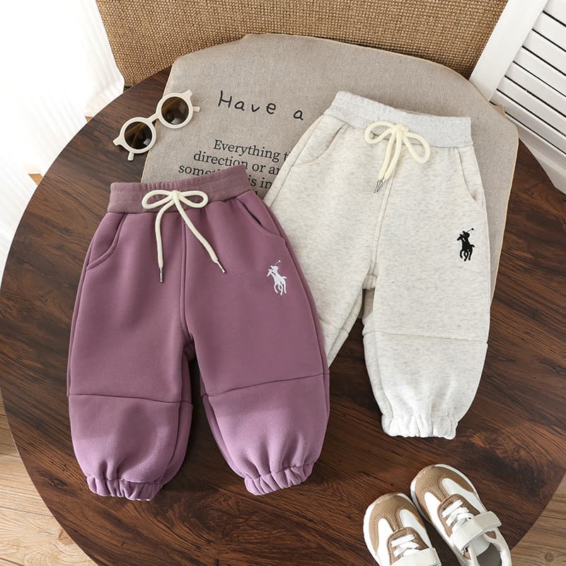 Baby split suit, spring and autumn baby clothes, fashionable, casual and western-style infant and toddler winter fleece outing suit
