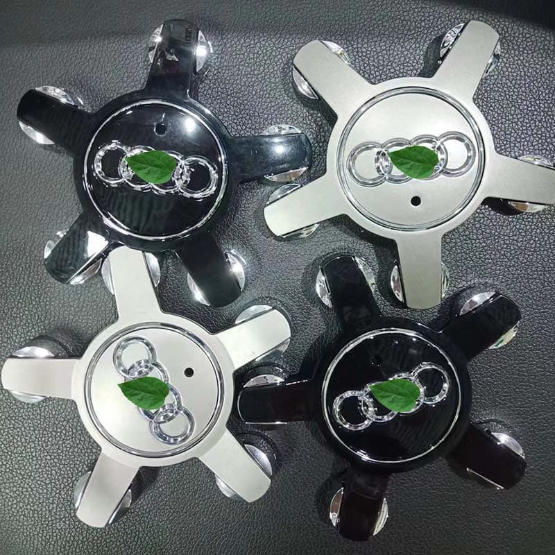 Suitable for Audi A4 A3 A5 AA4L A3L A6 A6L Q5 Q7 new five-claw hub cover hub mark