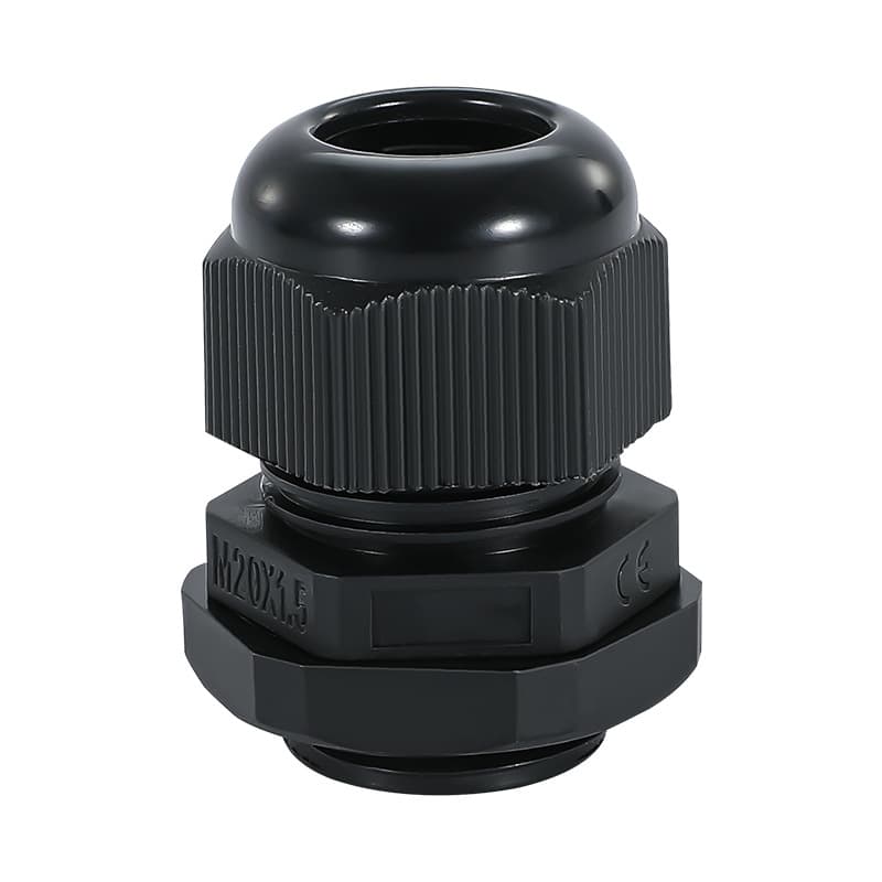 Nylon Plastic Cable Waterproof Connector Gland M/PG Clamp Lock Anti-Pull Sealing Fixed Head