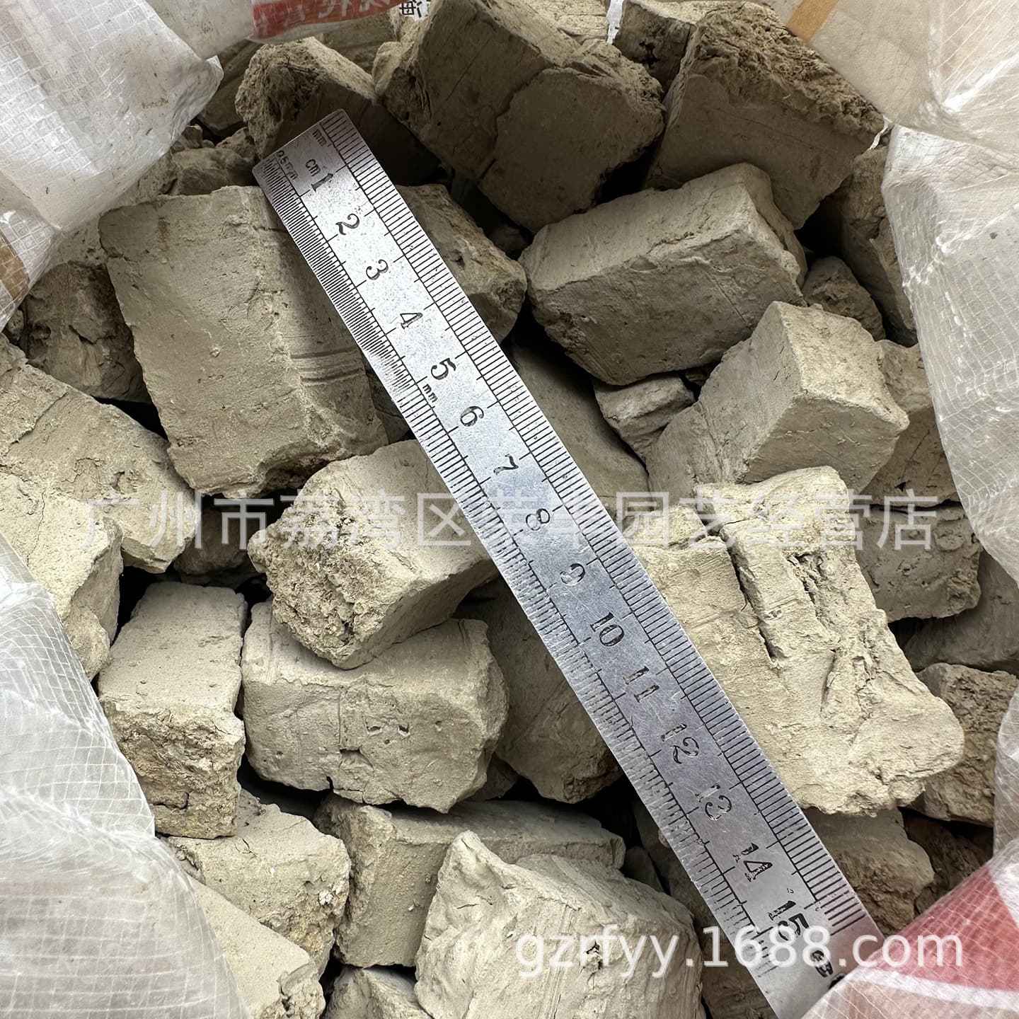 Premium Pond Mud Large Granules for Orchids, Bonsai Soil, Lotus Pond Mud, About 9 kg