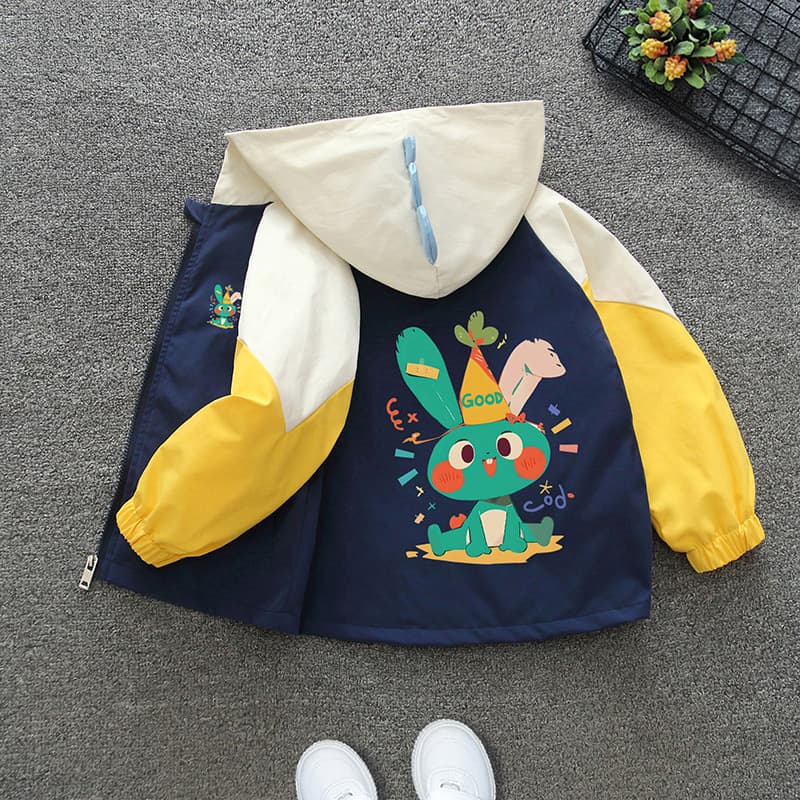 Boys' Jacket Spring and Autumn 2026 New Style Children's Clothing Cool Street Style for Toddlers and Young Boys Spring Top