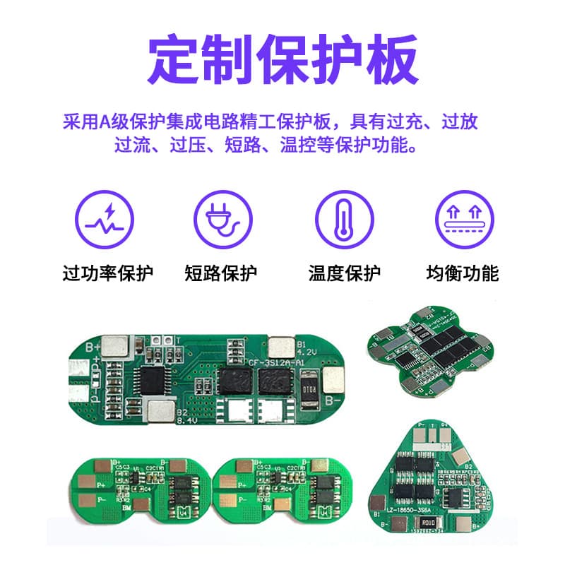 18650 Lithium Battery 12V 24V 36V 48V 60V 72V Custom Voltage High Capacity Cell Lithium Battery Pack Wholesale